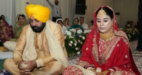 पंजाब के मुख्यमंत्री भगवंत मान बने दूसरी बार दूल्हा