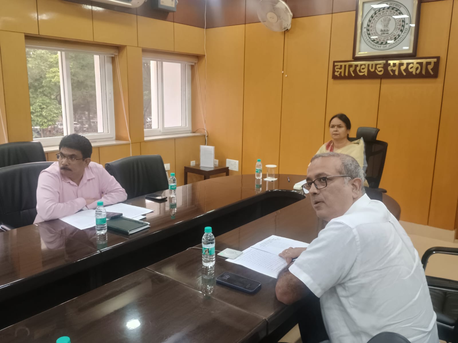 शहीद नीलांबर पीतांबर उत्तर कोयल परियोजना (मंडल डैम) की निर्धारित कार्ययोजना के अनुपालन की, सीएस ने की समीक्षा