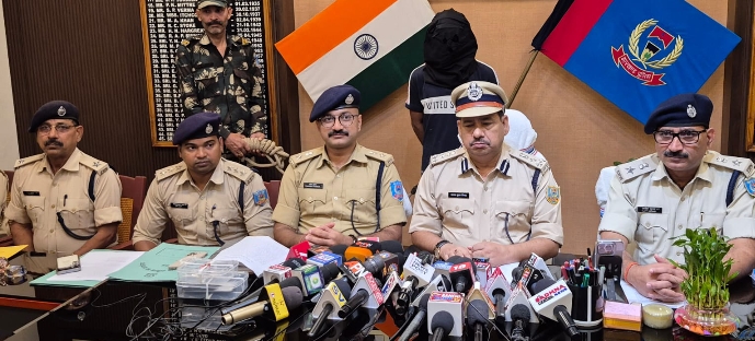 नशे के खिलाफ पुलिस की कार्रवाई, ब्राउन शुगर के साथ एक युवक गिरफ्तार